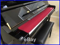 Yamaha U1 Upright 48 Piano With Bench PEBY Polished Ebony Black Japan Year 2010