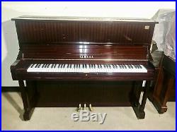 Yamaha U1 Upright Piano 2002 Mahogany Video Free Shipping Nyc Metro