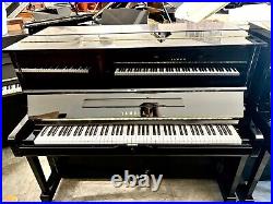 Yamaha U1 Upright Piano 48 Polished Ebony