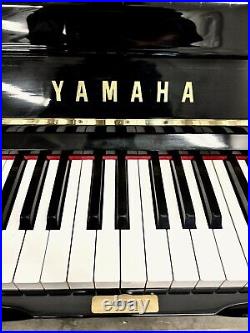 Yamaha U1 Upright Piano 48 Polished Ebony