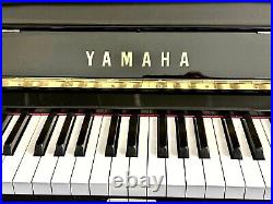 Yamaha U1 Upright Piano 48 Polished Ebony