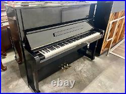 Yamaha U1 Upright Piano 48 Polished Ebony