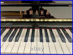 Yamaha U1 Upright Piano 48 Polished Ebony