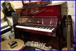 Yamaha U1 Upright Piano 48 Red Mahogany Built 1960s. Free Delivery! E USA