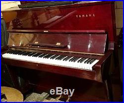 Yamaha U1 Upright Piano 48 Red Mahogany Built 1960s. Free Delivery! E USA