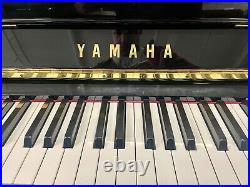 Yamaha U30 Tall Upright Piano 52 Polished Ebony