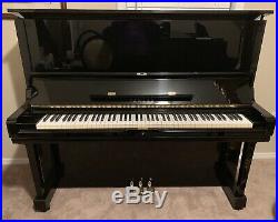 Yamaha U3 AR Professional Upright Piano, Japan, 1986 Excellent Condition, Ebony