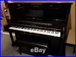 Yamaha U3 Polished Ebony 52 Profesional Series Upright Piano Mfg 2014 in Japan