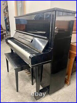 Yamaha U3 Tall Upright Piano 52 Polished Ebony