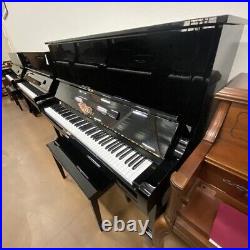 Yamaha U3 Upright Piano 52 Ebony Polish EXCELLENT CONDITION