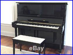 Yamaha U3 Upright piano 52 Ebony, Excellent Condition, Manufac. 1984