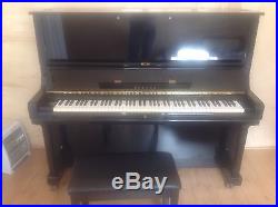 Yamaha U3 ebony polish upright piano