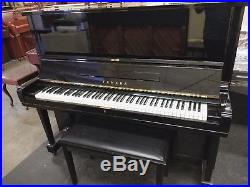 Yamaha U3 upright piano ebony Los Angeles 602818