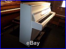 Yamaha Upright Piano 43 White. With Bench Free Delivery E USA
