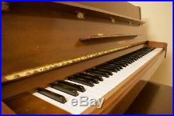 Yamaha Upright Piano 45 P2F Satin Walnut with Storage Bench GREAT CONDITION