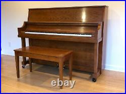 Yamaha Upright Piano (Used P22 Dark Oak 45)