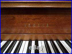 Yamaha Upright Piano in Cherry Satin 1995 Model M500QA
