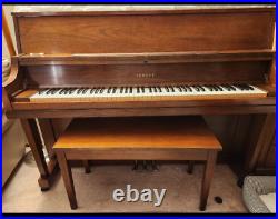 Yamaha Vintage Upright Piano WithBench LOCAL PICK UP ONLY! Excellent Condition