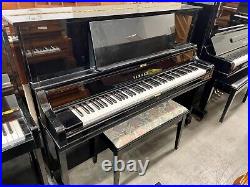 Yamaha WX1 Upright Piano 48 Polished Ebony