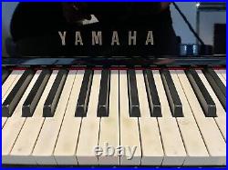 Yamaha WX-7 Tall Upright Piano 52 Polished Ebony