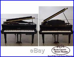 Young Chang Ebonized Baby Grand Piano with Player