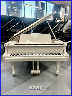 Young Chang G-175 Grand Piano 5'8 Polished White