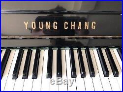 Young Chang Professional Upright U-3 With Matching Bench & Covers