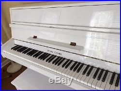 Young Chang Upright Piano 101-A Rare White Excellent Condition