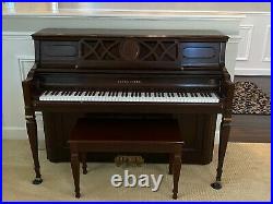 Young Chang Upright Piano PF110 Pramberger Signature Series Pristine Condition