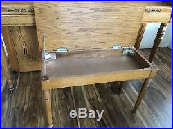 Young Chang Upright Piano & Piano Bench withStorage 88 KEYS Original Owner