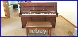 Young Chang Upright Piano in Good Condition with matching seat
