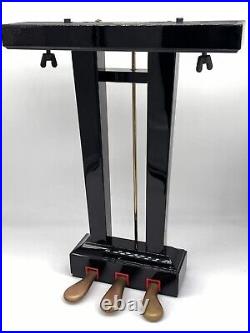 Young Chang Weber Knabe Polished Ebony Black Grand Piano Pedal Lyre Assembly Young Chang Weber Knabe Polished Ebony Black Grand Piano Pedal Lyre Assembly