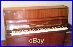 ZIMMERMANN UPRIGHT PIANO Model 105 C With Original Documents