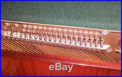 ZIMMERMANN UPRIGHT PIANO Model 105 C With Original Documents